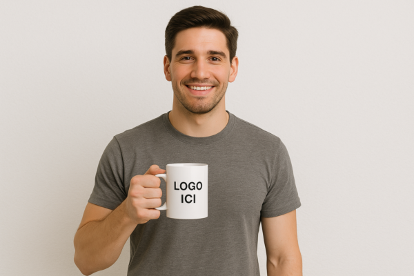 Mug personnalisé — Impression couleur pour entreprises et événements