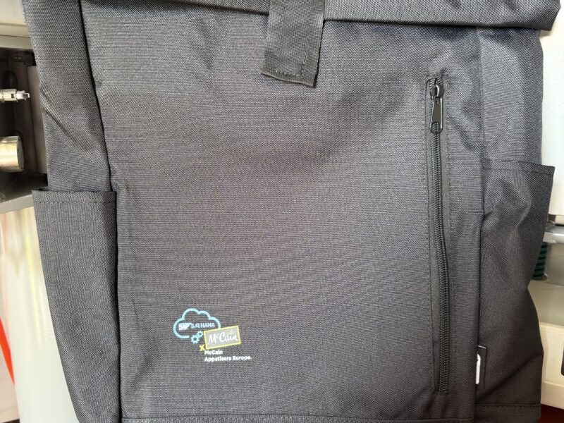 Sac personnalisé MacCain — Marquage textile goodie entreprise — DTF, Objets — GalerieGRAPH Cambrai