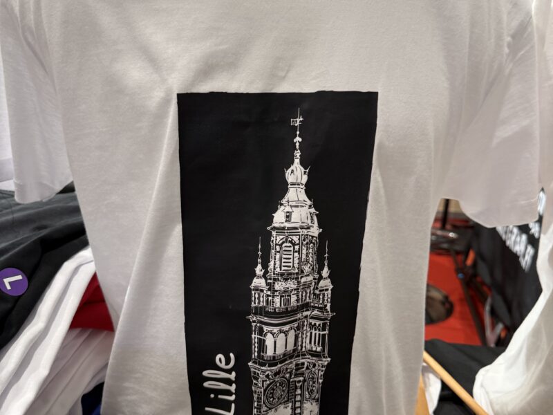 T-shirt Lille personnalisé — Impression DTF ou broderie textile local — DTF, Événement — GalerieGRAPH Cambrai