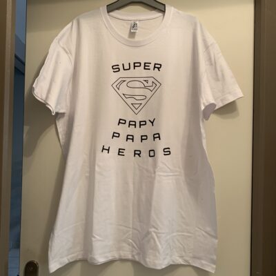 Cadeau anniversaire personnalisé Papa — Impression DTF sur textile