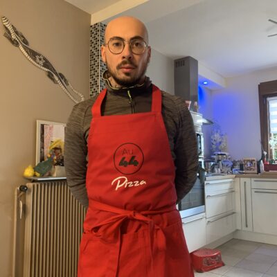 Tablier restauration personnalisé — Broderie logo pour équipes
