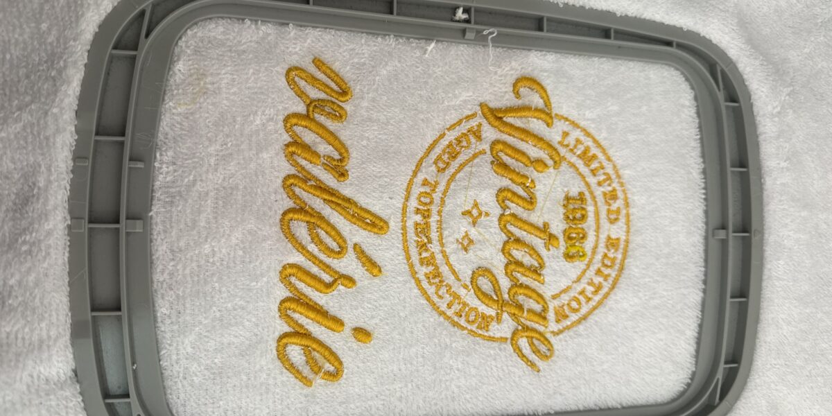 Broderie 3D PUFF pour cadeau d'anniversaire 60 ans