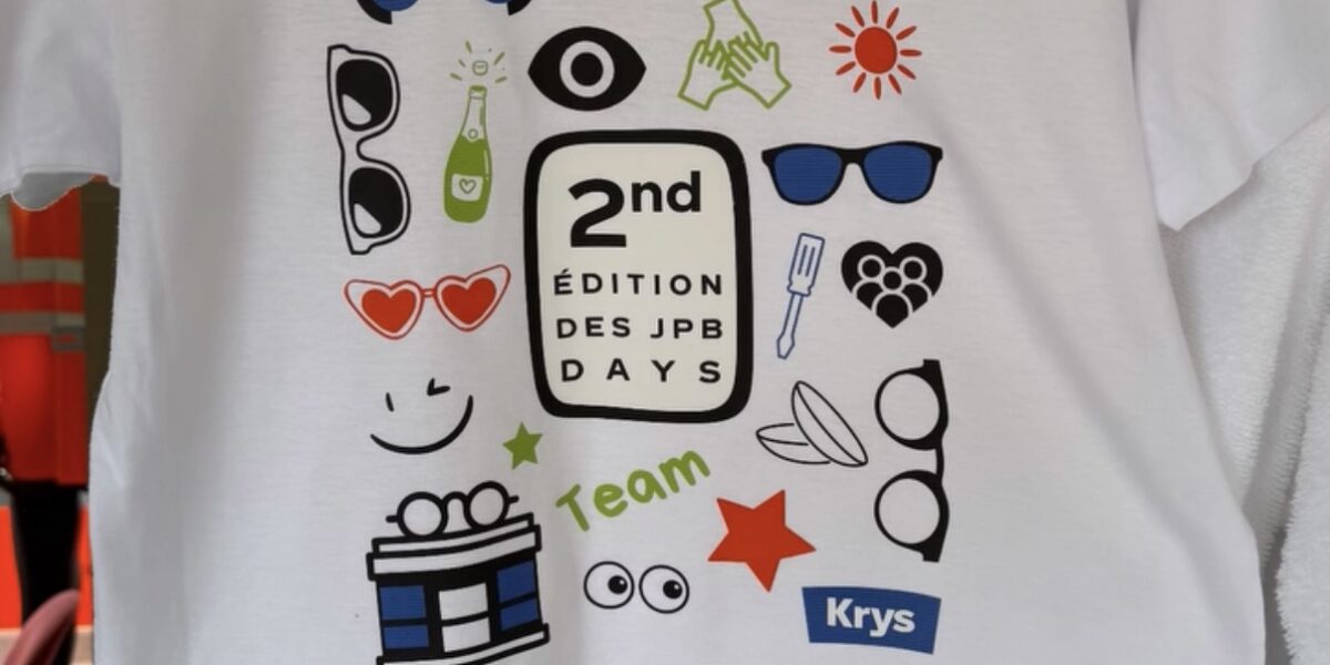 T-shirt personnalisé pour team bulding pour l'enseigne KRYS