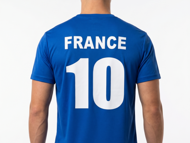 T-shirt Supporter de l’équipe de France — DTF, Événement — GalerieGRAPH Cambrai