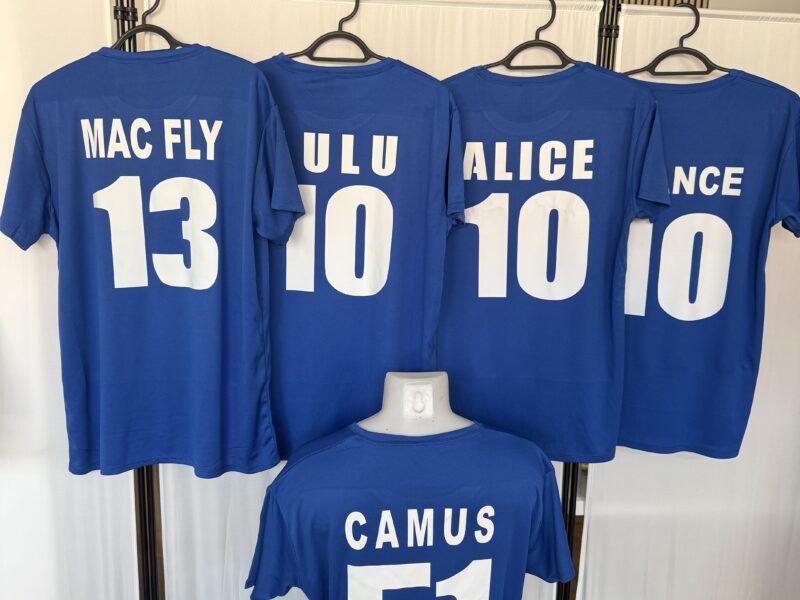 Personnalisation t-shirt football — DTF, Clubs — GalerieGRAPH Cambrai