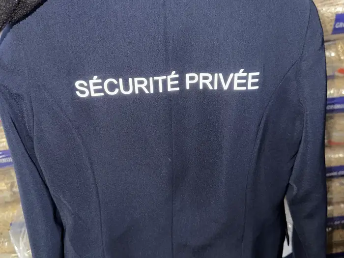 Blazer personnalisé sécurité privée — GalerieGRAPH Cambrai